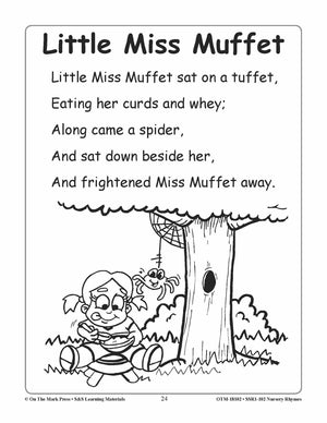 Nursery Rhymes: Developing Reading, Rhyming & Phonetic Skills Grades Kindergarten