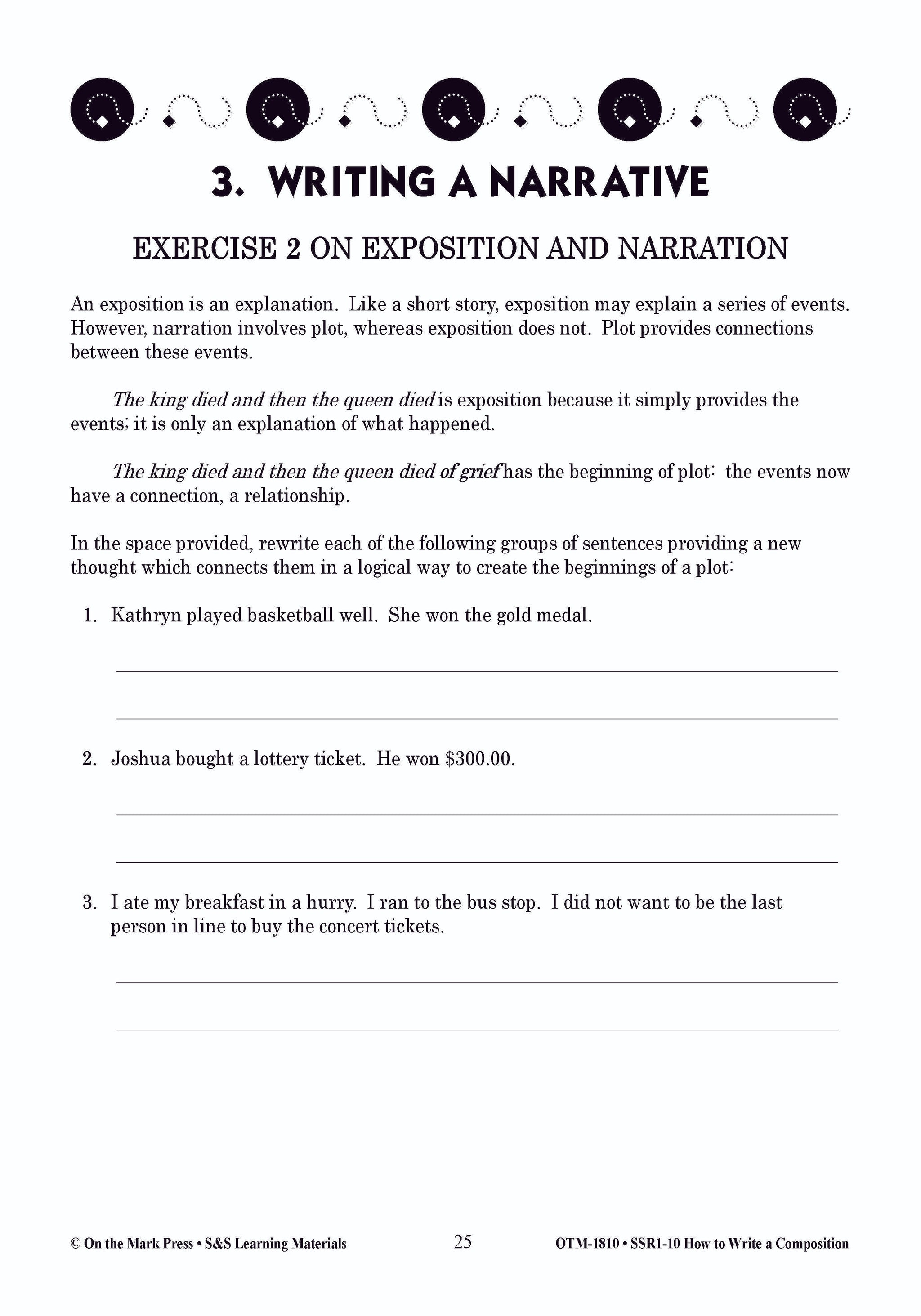 How to Write a Composition Grades 6-10