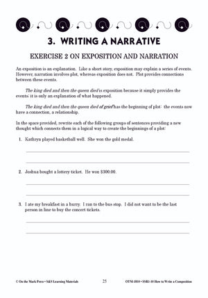 How to Write a Composition Grades 6-10