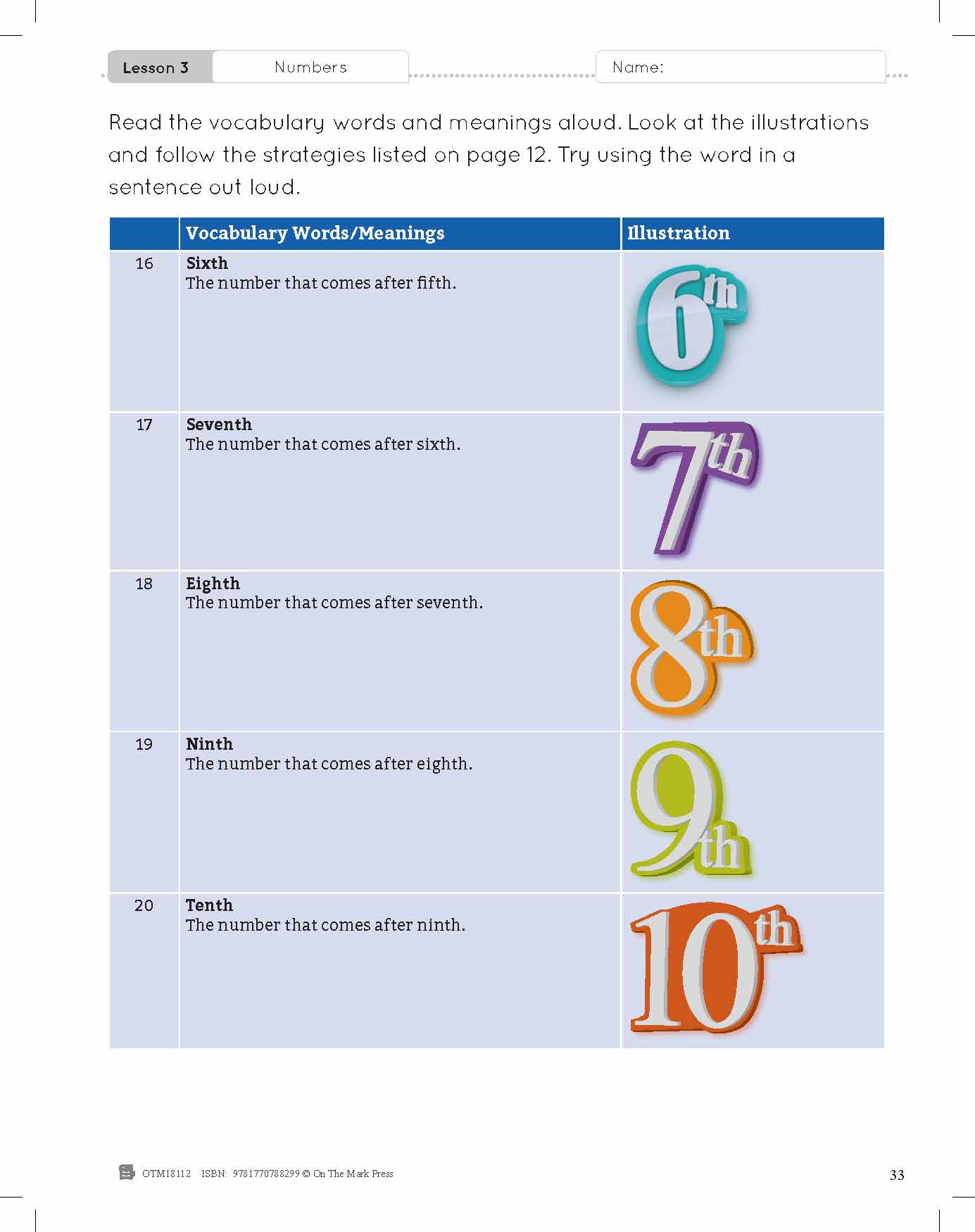 ESL - Vocabulary Development for Beginner Students