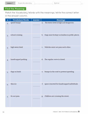 ESL - Vocabulary Development for Intermediate Students