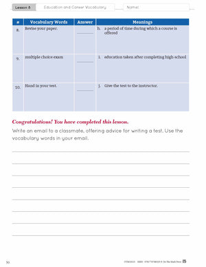 ESL - Vocabulary Development for Intermediate Students