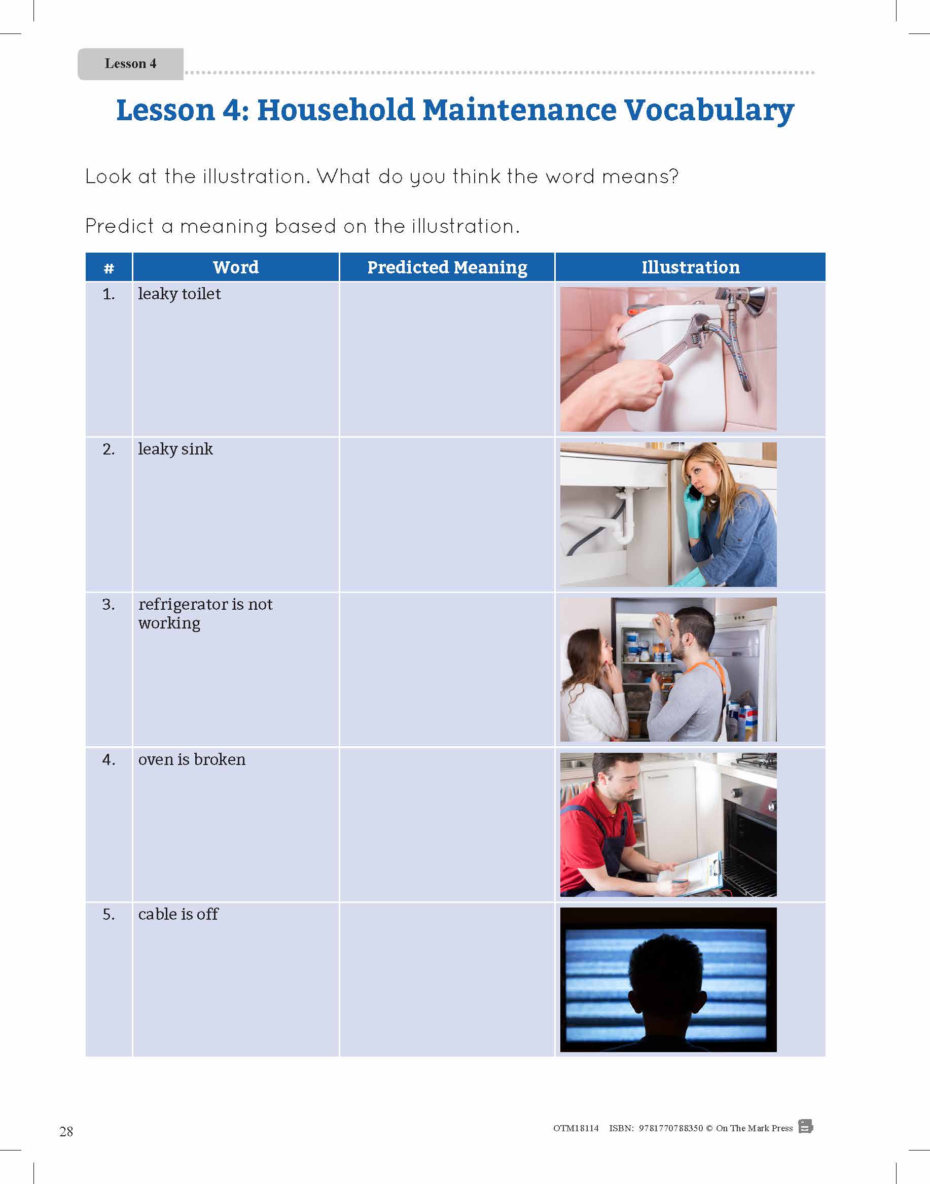 ESL - Vocabulary Development for Advanced Students