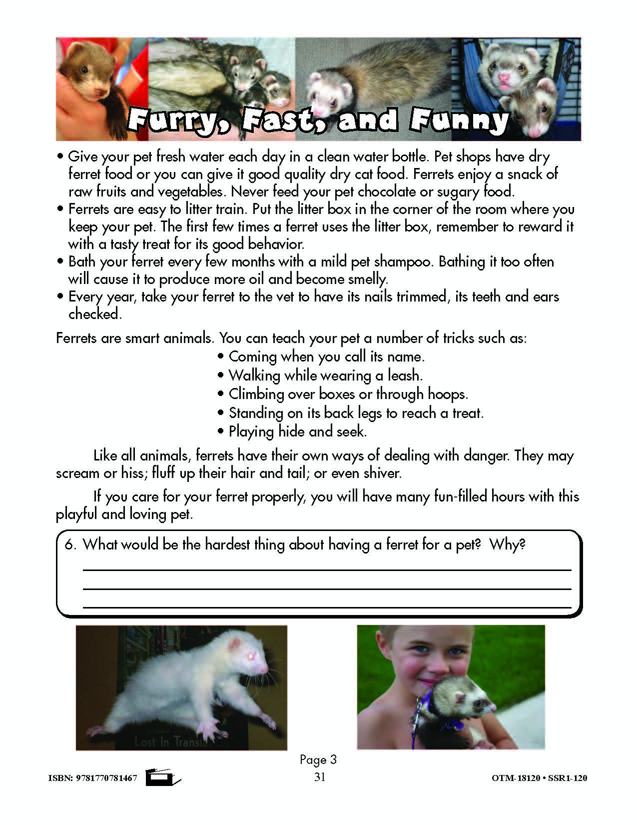 It's a Fact! Develop Non-Fiction Reading Skills Grades 4-6