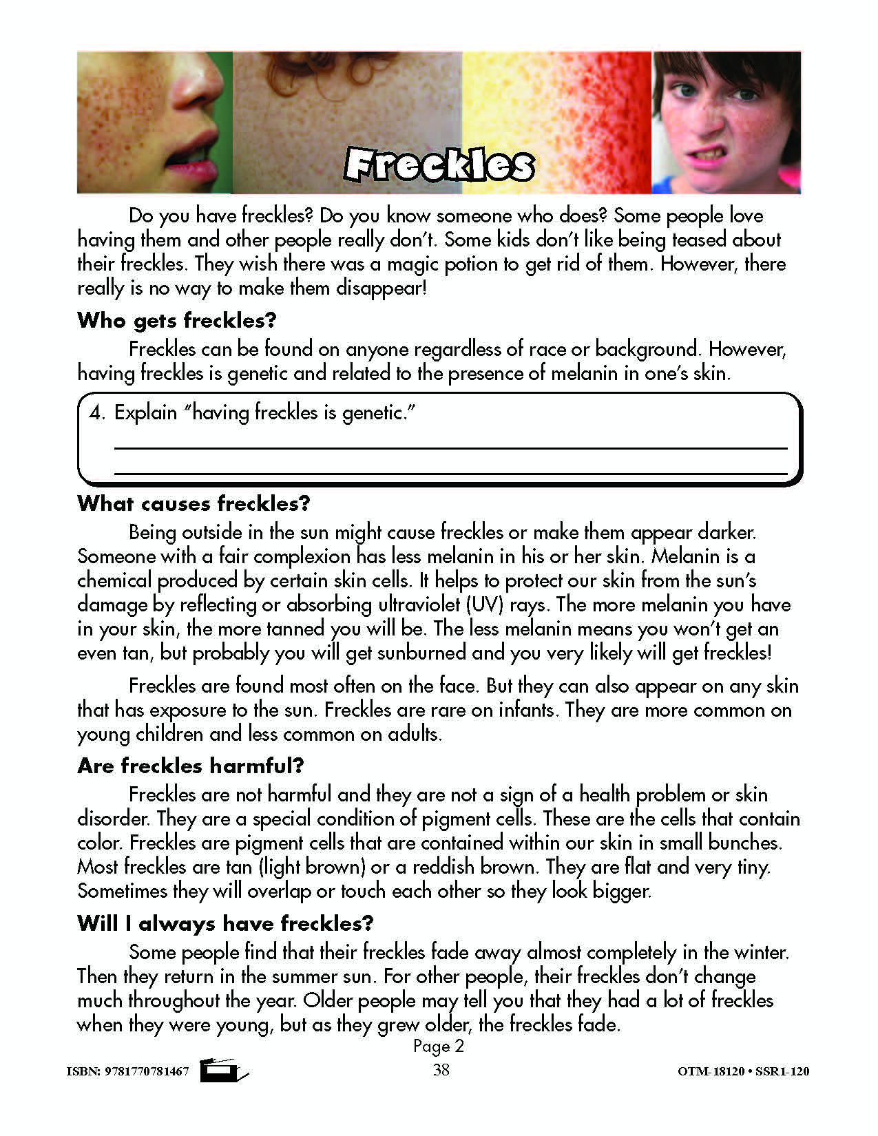 It's a Fact! Develop Non-Fiction Reading Skills Grades 4-6