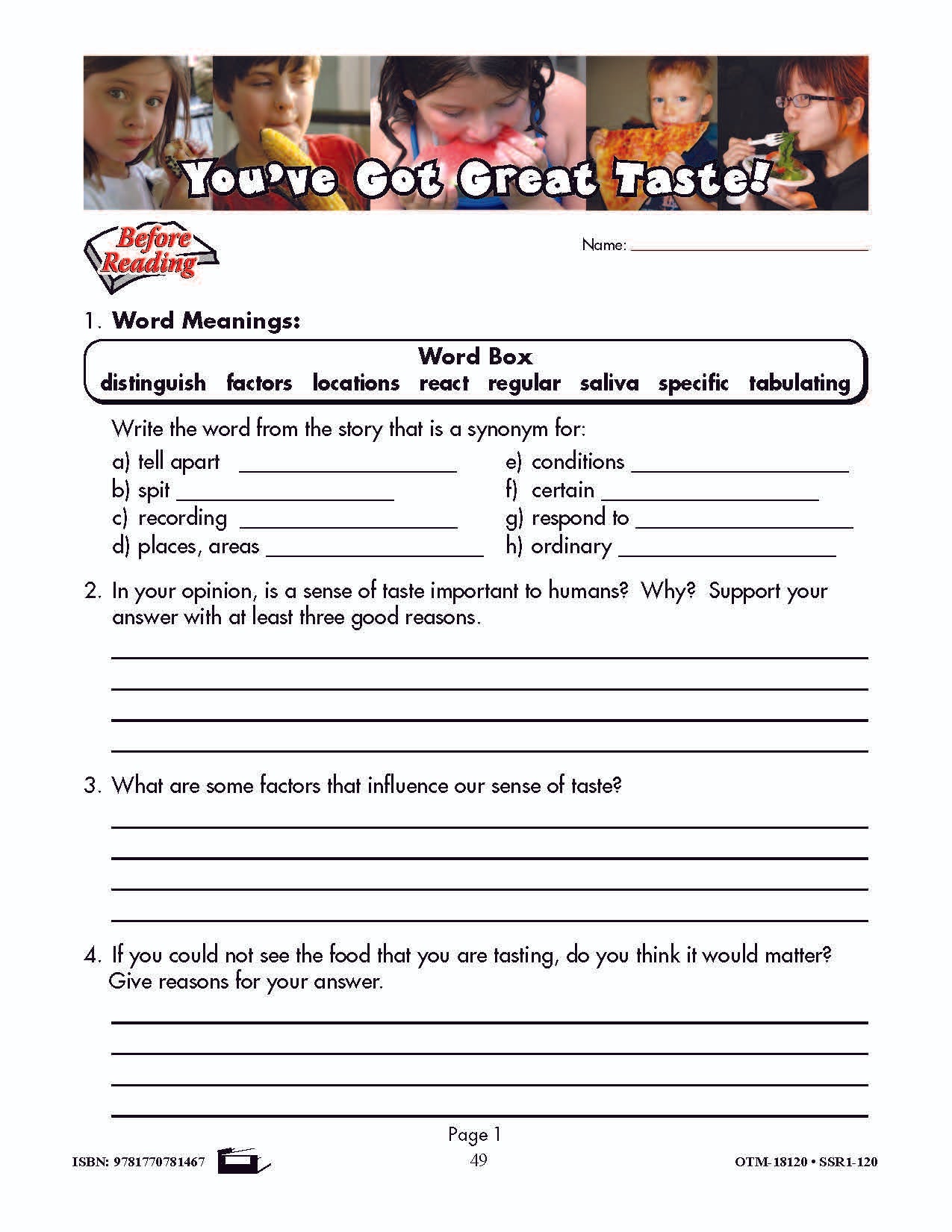 It's a Fact! Develop Non-Fiction Reading Skills Grades 4-6