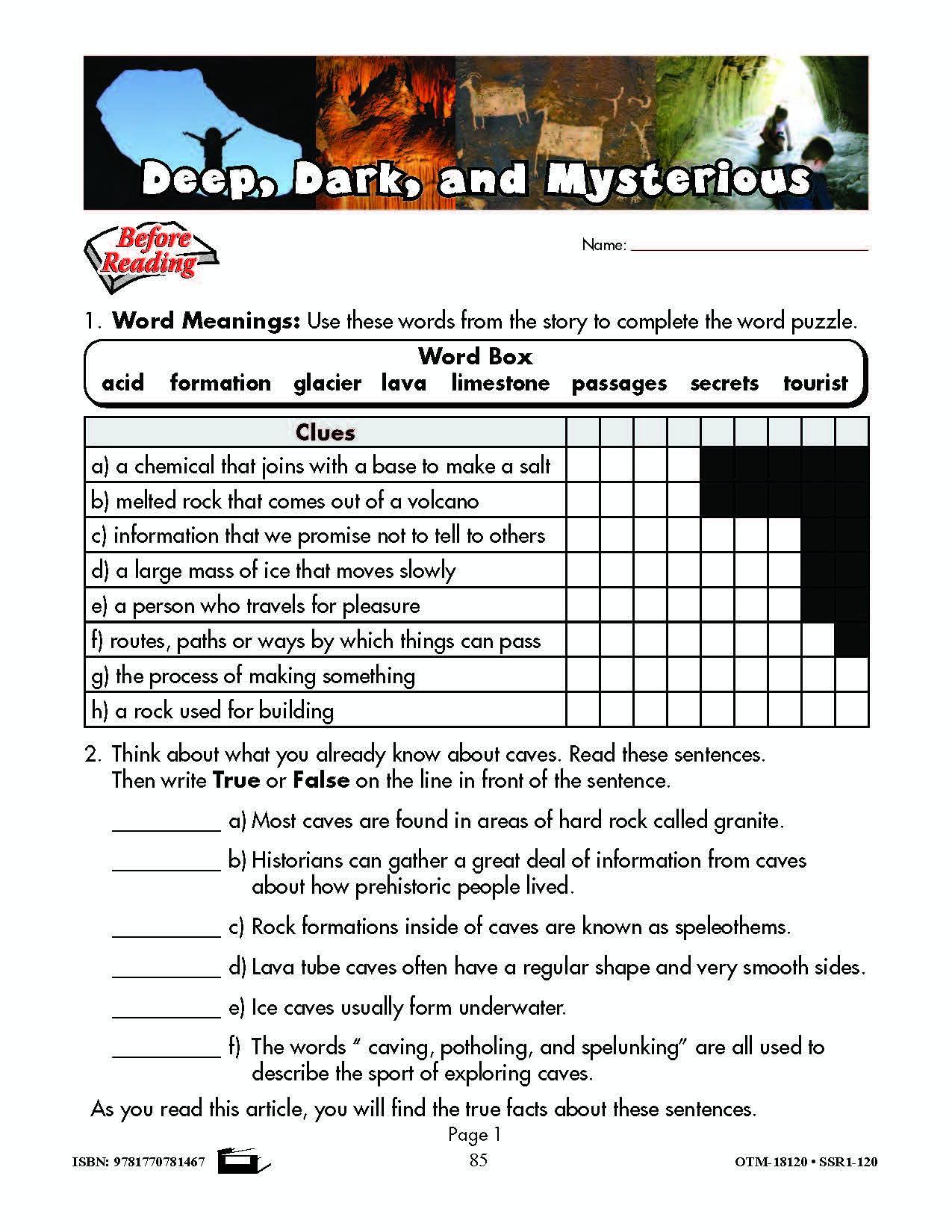 It's a Fact! Develop Non-Fiction Reading Skills Grades 4-6