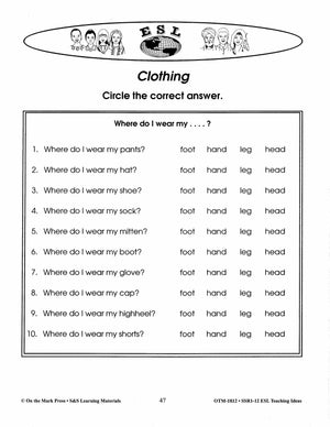 ESL Teaching Ideas Grades Kindergarten to Grade 8