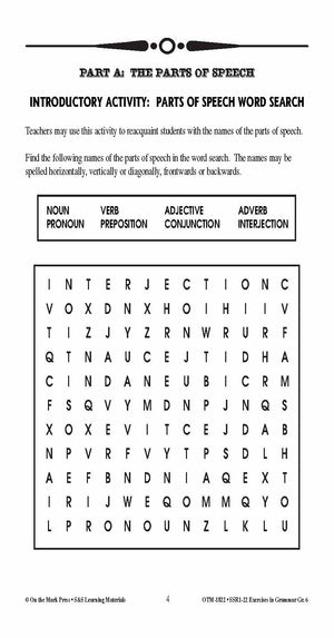 Exercises in Grammar Grade 6