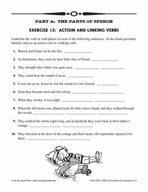 Exercises in Grammar Grade 6