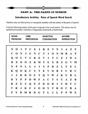 Exercises in Grammar Grade 8