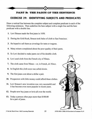 Exercises in Grammar Grade 8