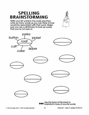 Spelling Worksavers #1 Grades 3-5
