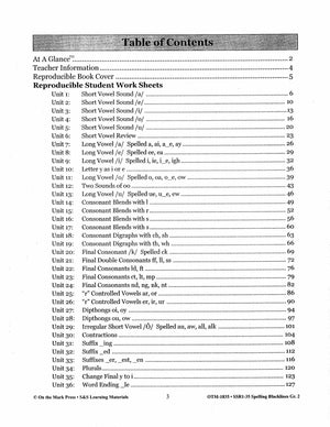 Spelling Grade 2 Worksheets - 36 Weeks - A FULL YEAR!