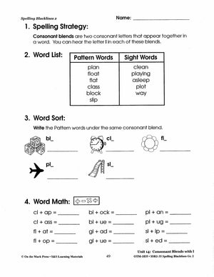 Spelling Grade 2 Worksheets - 36 Weeks - A FULL YEAR!