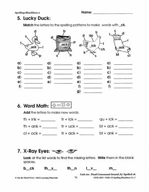 Spelling Grade 2 Worksheets - 36 Weeks - A FULL YEAR!