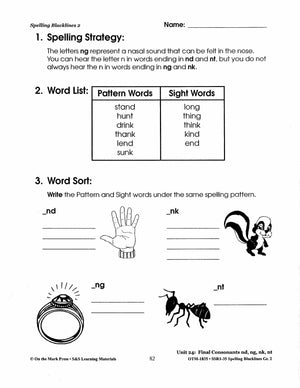 Spelling Grade 2 Worksheets - 36 Weeks - A FULL YEAR!