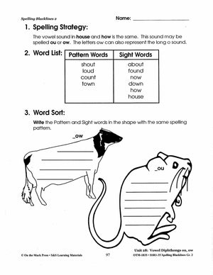 Spelling Grade 2 Worksheets - 36 Weeks - A FULL YEAR!