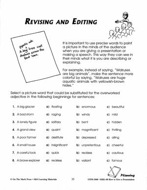 How to Give a Presentation Grades 4-6