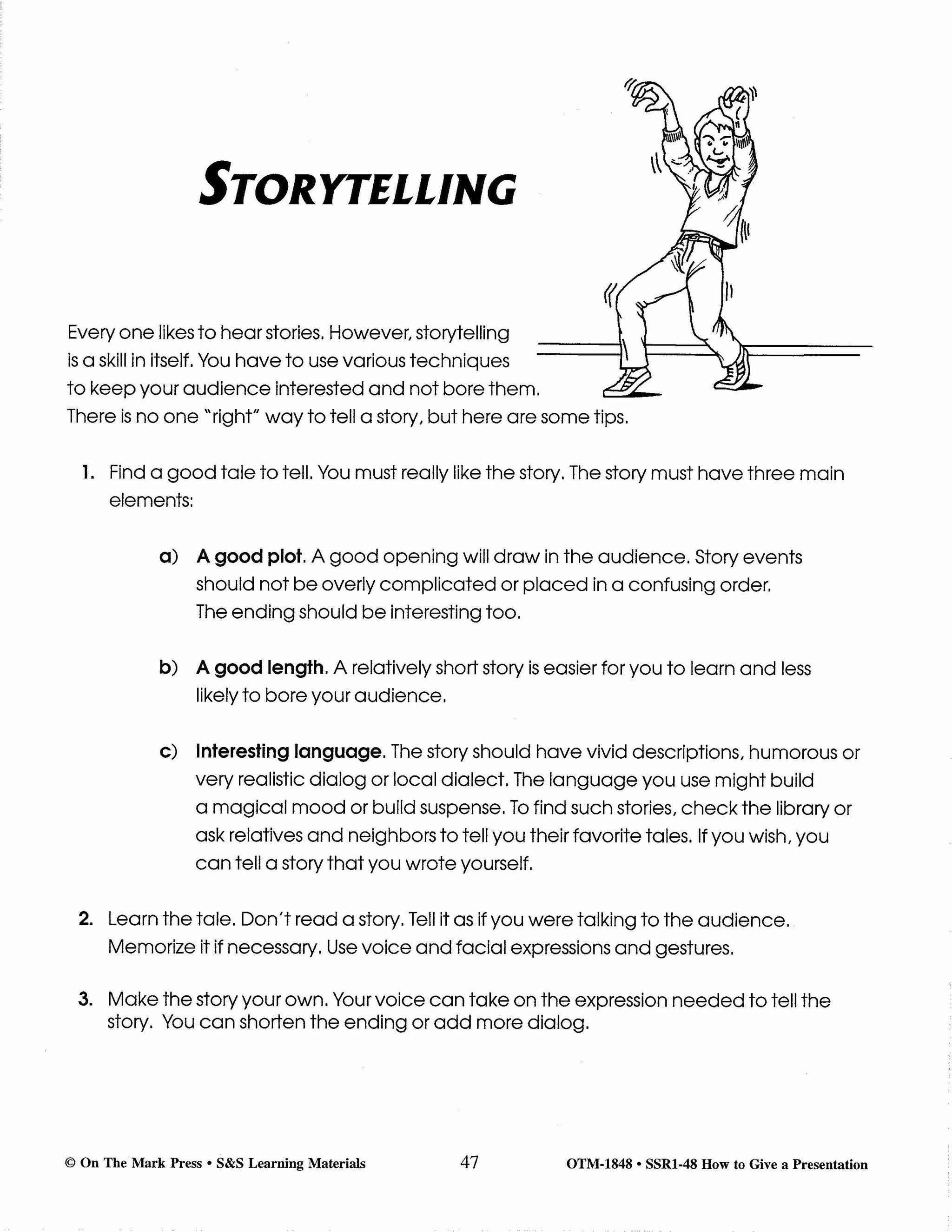 How to Give a Presentation Grades 4-6