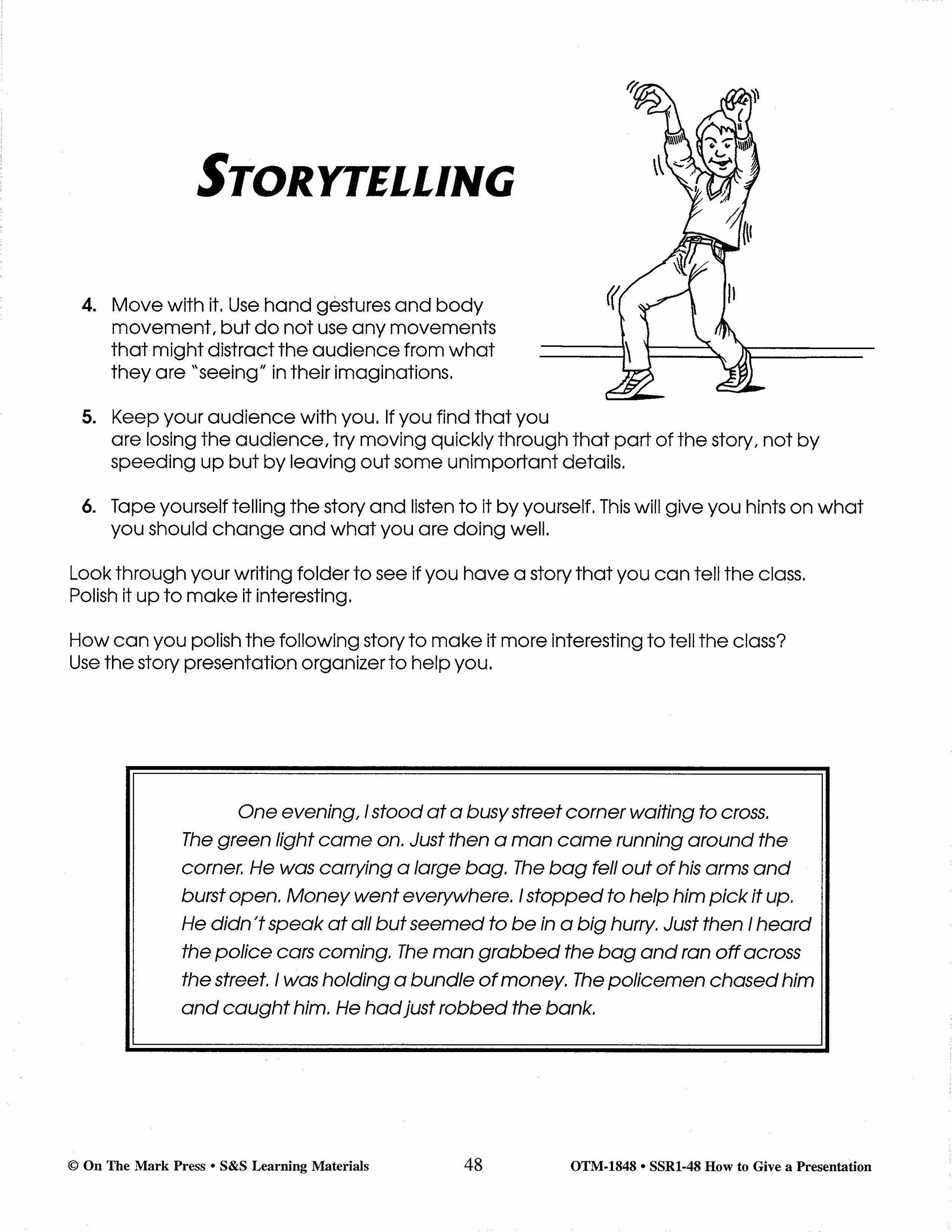 How to Give a Presentation Grades 4-6