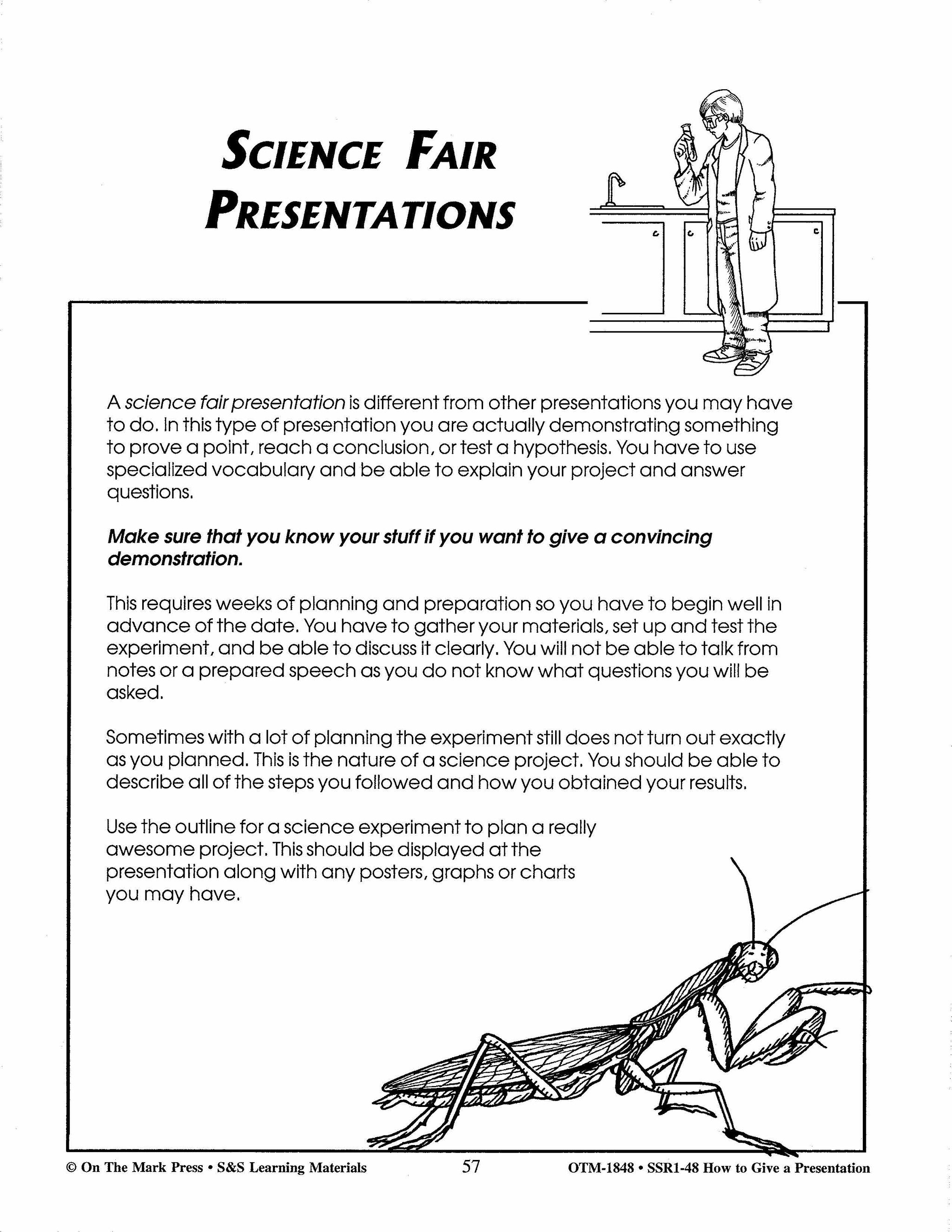 How to Give a Presentation Grades 4-6