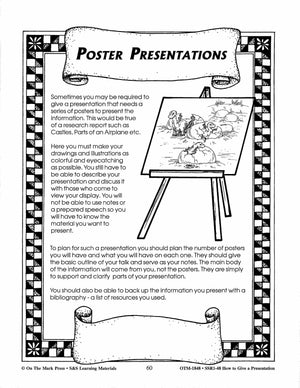 How to Give a Presentation Grades 4-6