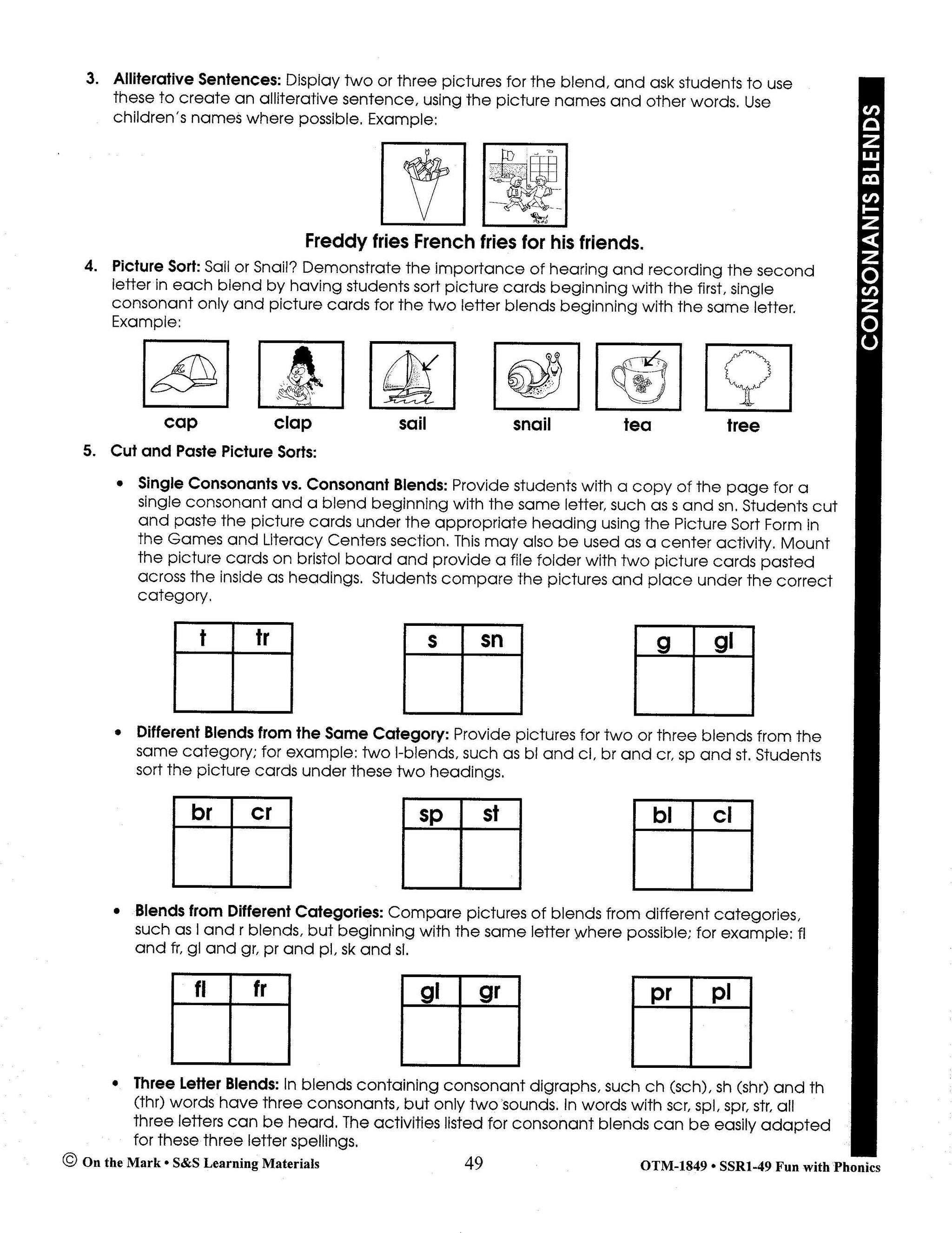 Fun with Phonics - Teaching Tips, Activities & Clip Art Grades 1-3