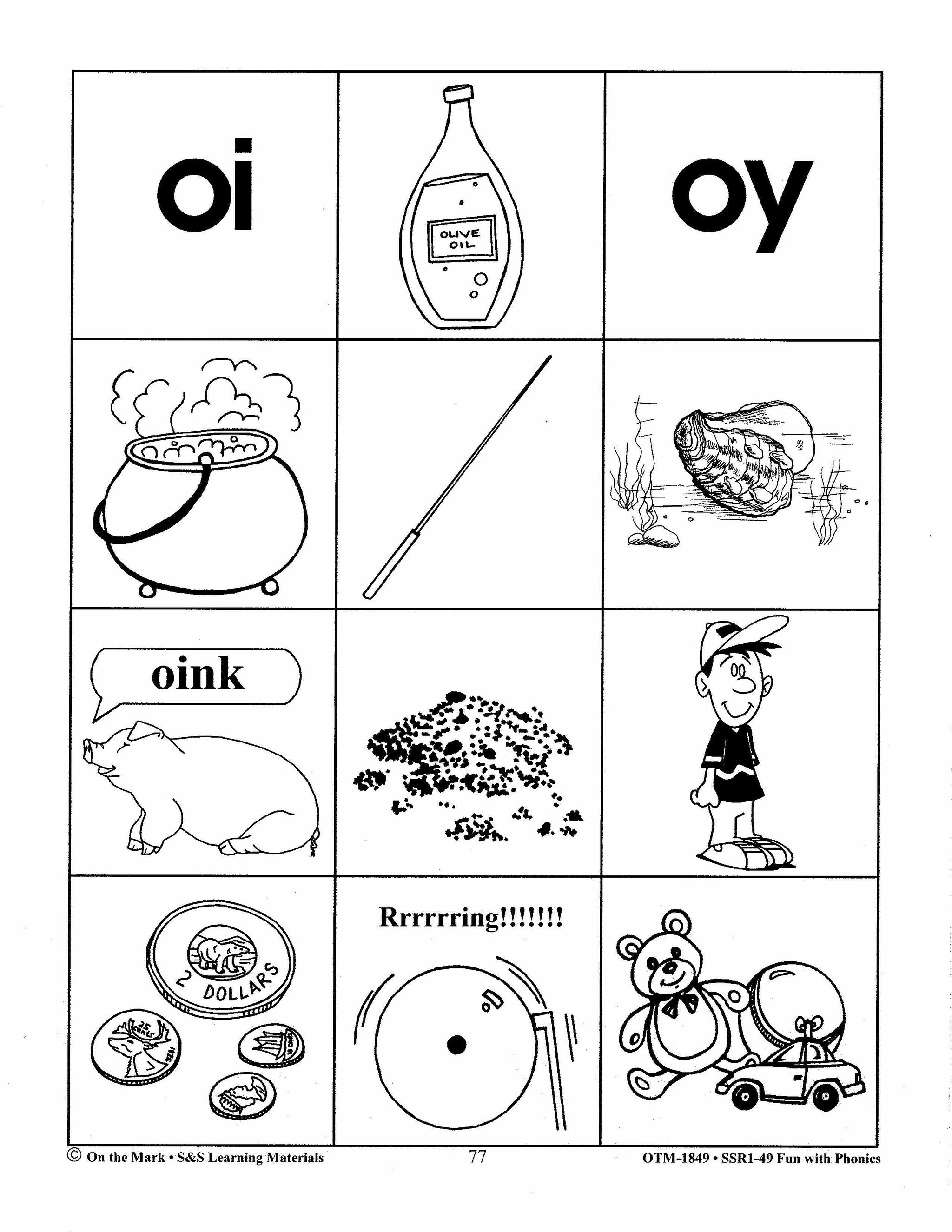Fun with Phonics - Teaching Tips, Activities & Clip Art Grades 1-3