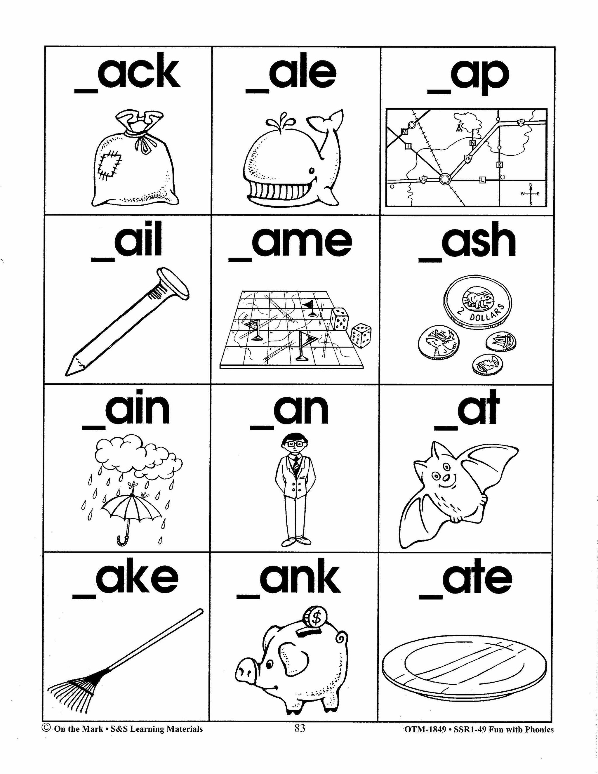 Fun with Phonics - Teaching Tips, Activities & Clip Art Grades 1-3