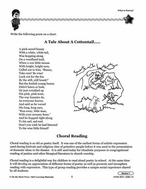 Poetry Prompts Grades 1-3