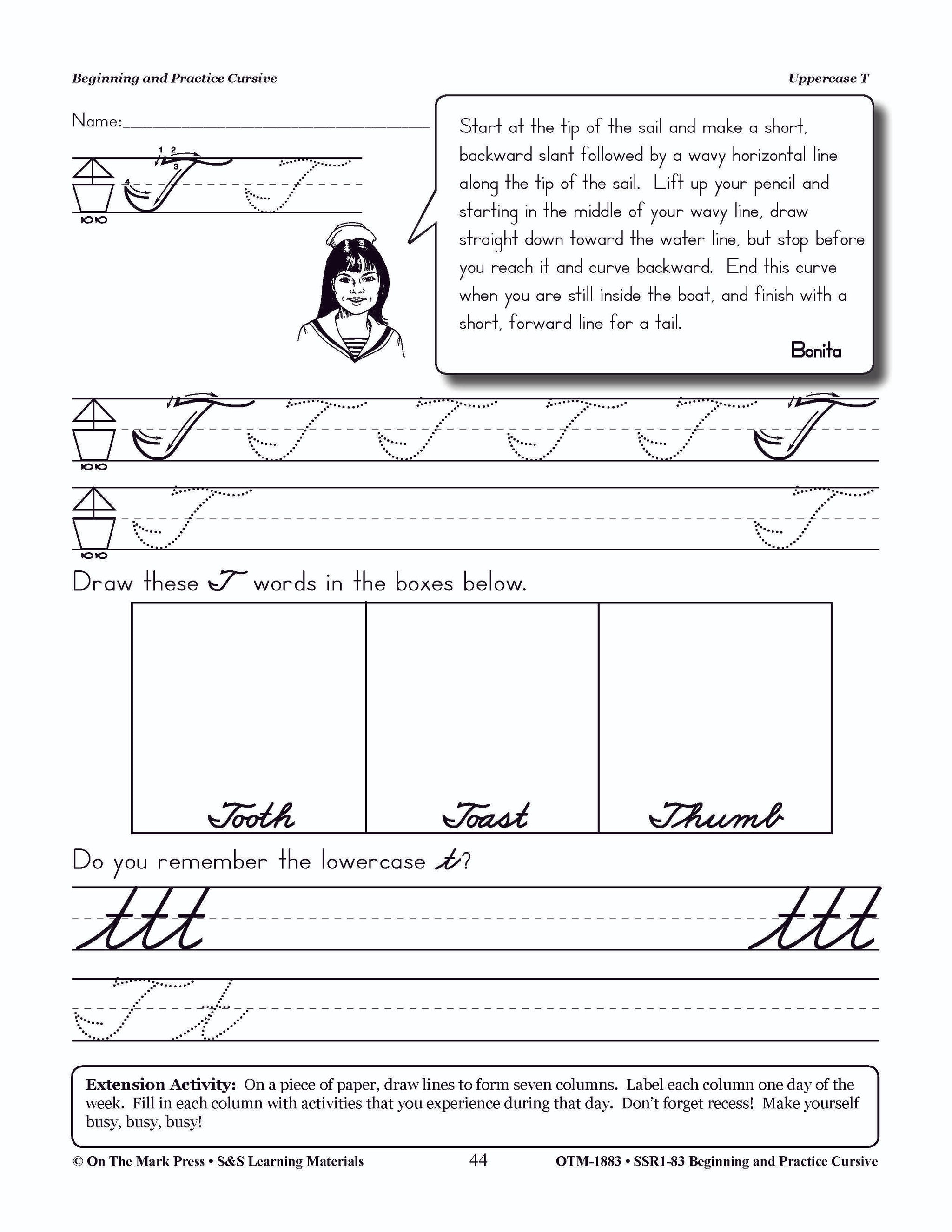 Traditional Cursive: Beginning & Practice Big Book Grades 2-4