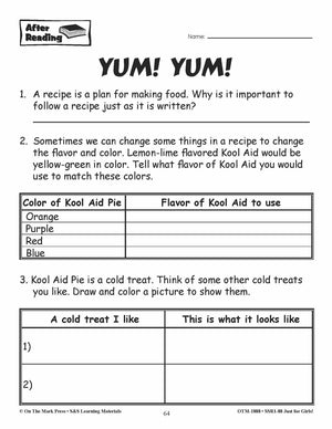 Just for Girls Grades 1-3 Reading Comprehension