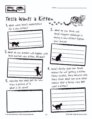 Fiction & Nonfiction Reading Just for Girls! Grades 3-6 Reading Comprehension