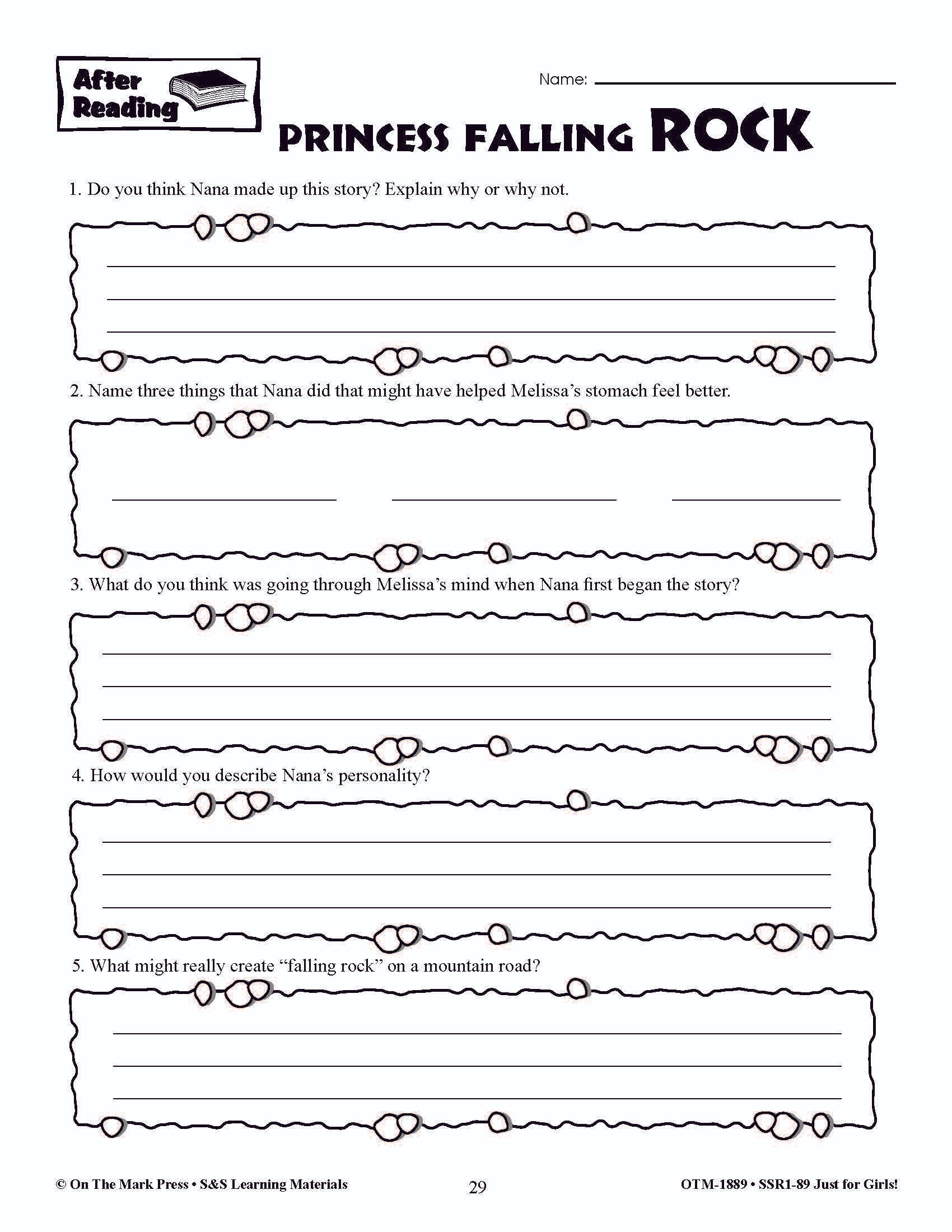 Fiction & Nonfiction Reading Just for Girls! Grades 3-6 Reading Comprehension