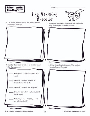 Fiction & Nonfiction Reading Just for Girls! Grades 3-6 Reading Comprehension