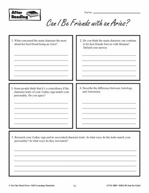 Fiction & Nonfiction Reading Just for Girls! Grades 3-6 Reading Comprehension