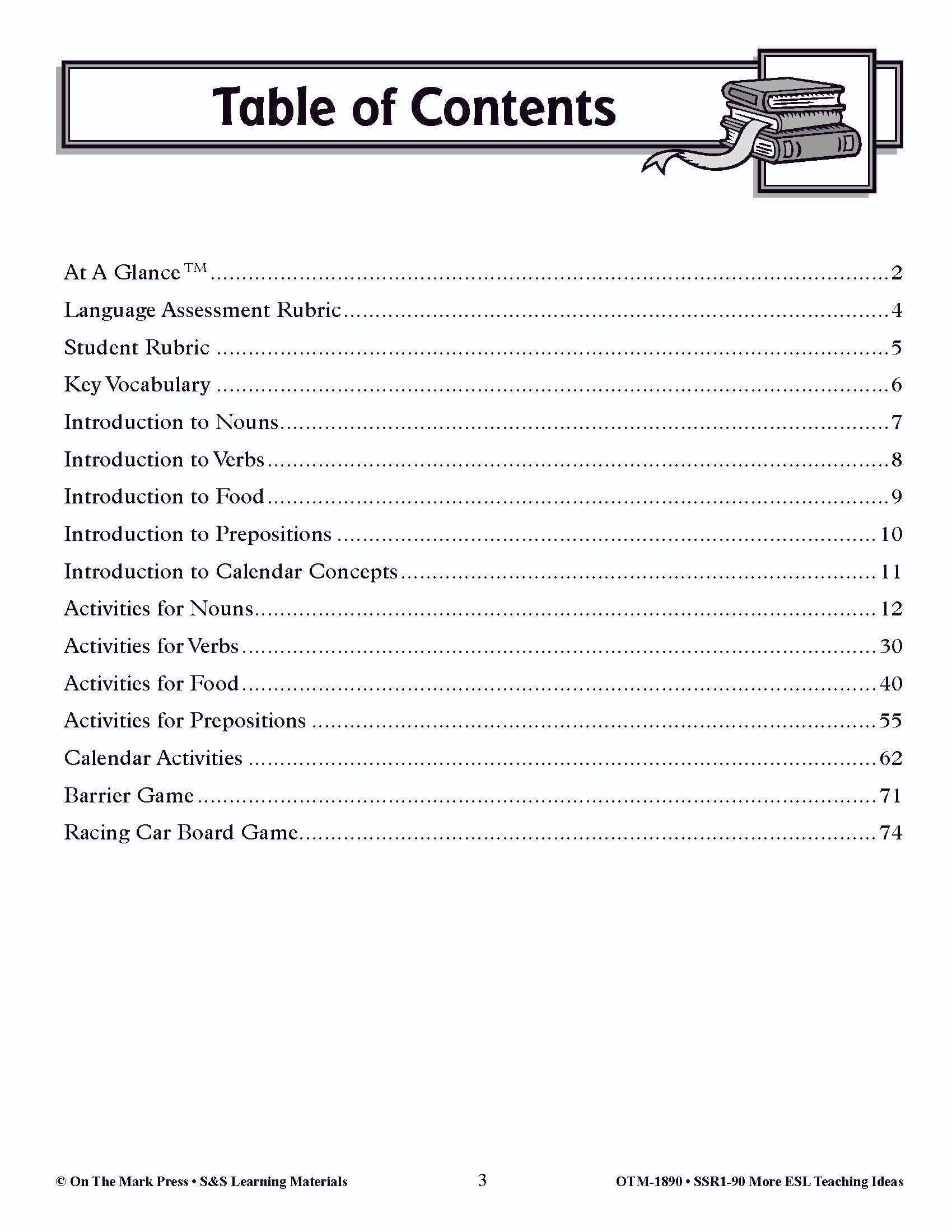 More ESL Teaching Ideas Grades Kindergarten to Grade 8