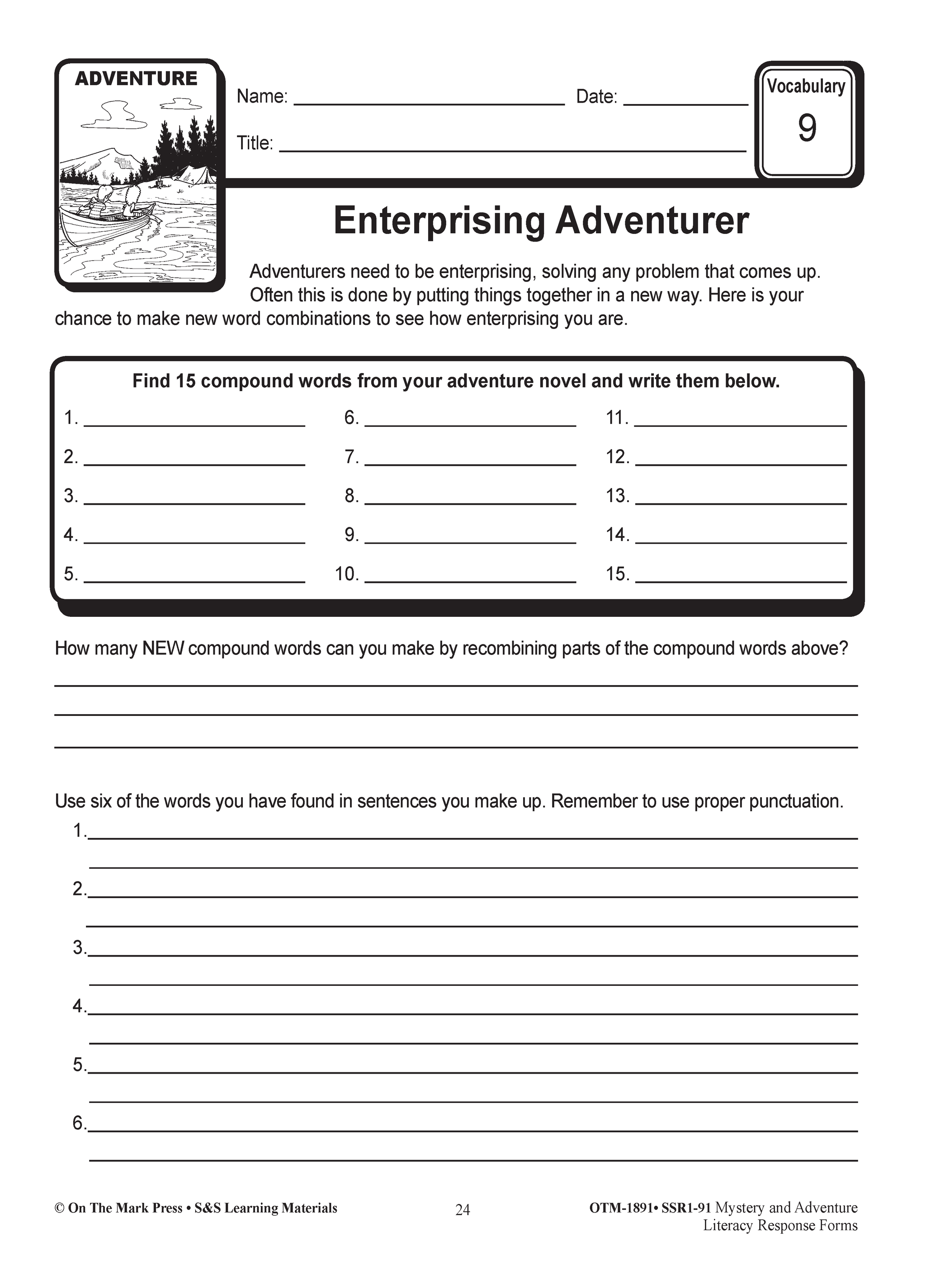 Reading/Literature Response 3 Book Savings Bundle! Grades 4-6