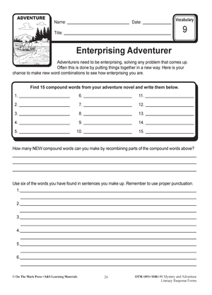 Reading/Literature Response 3 Book Savings Bundle! Grades 4-6