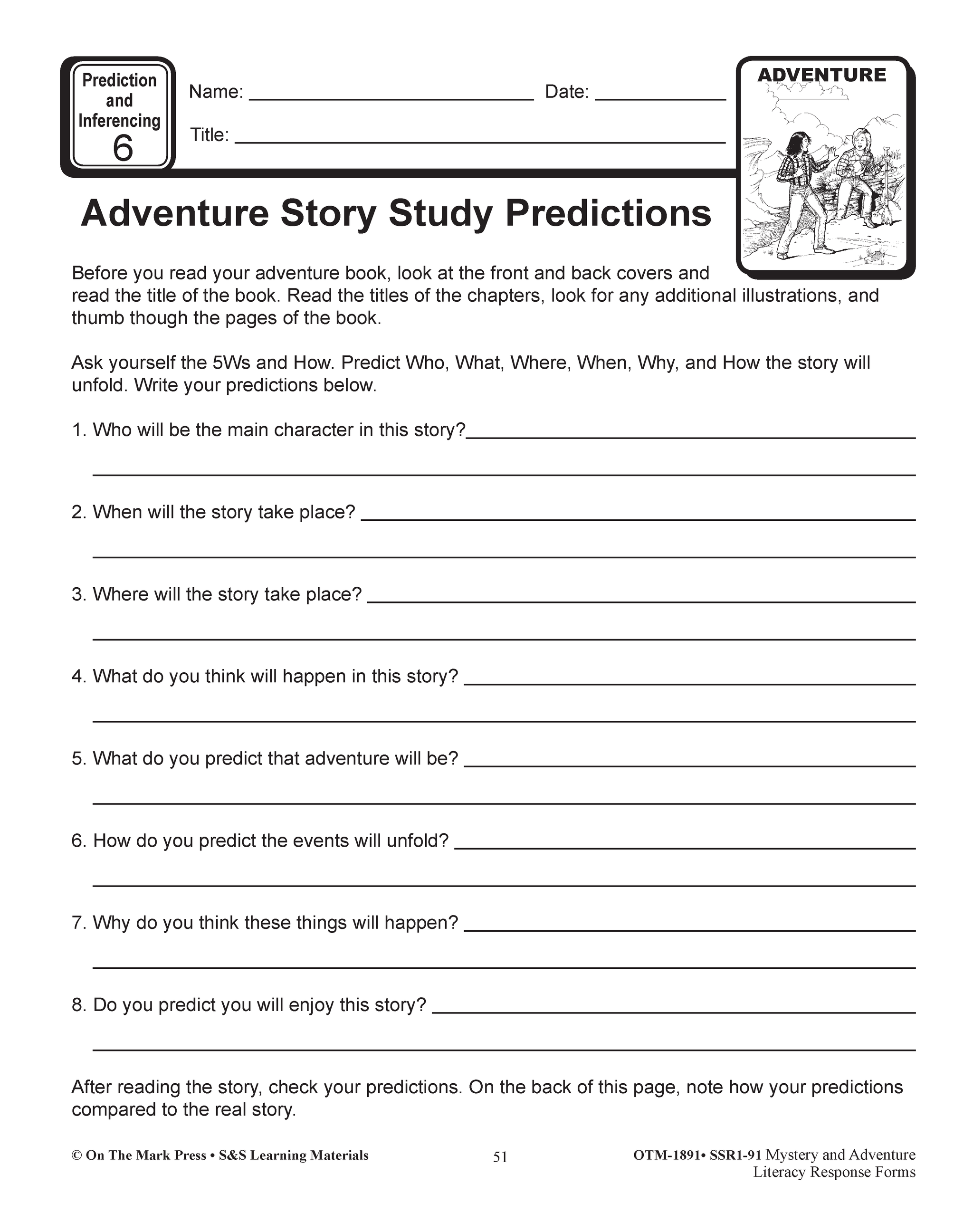 Reading/Literature Response 3 Book Savings Bundle! Grades 4-6