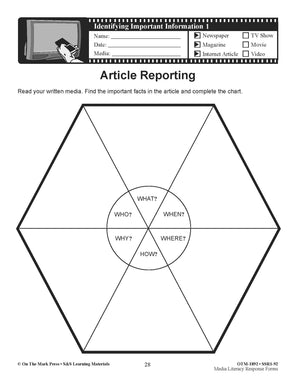 Reading/Literature Response 3 Book Savings Bundle! Grades 4-6