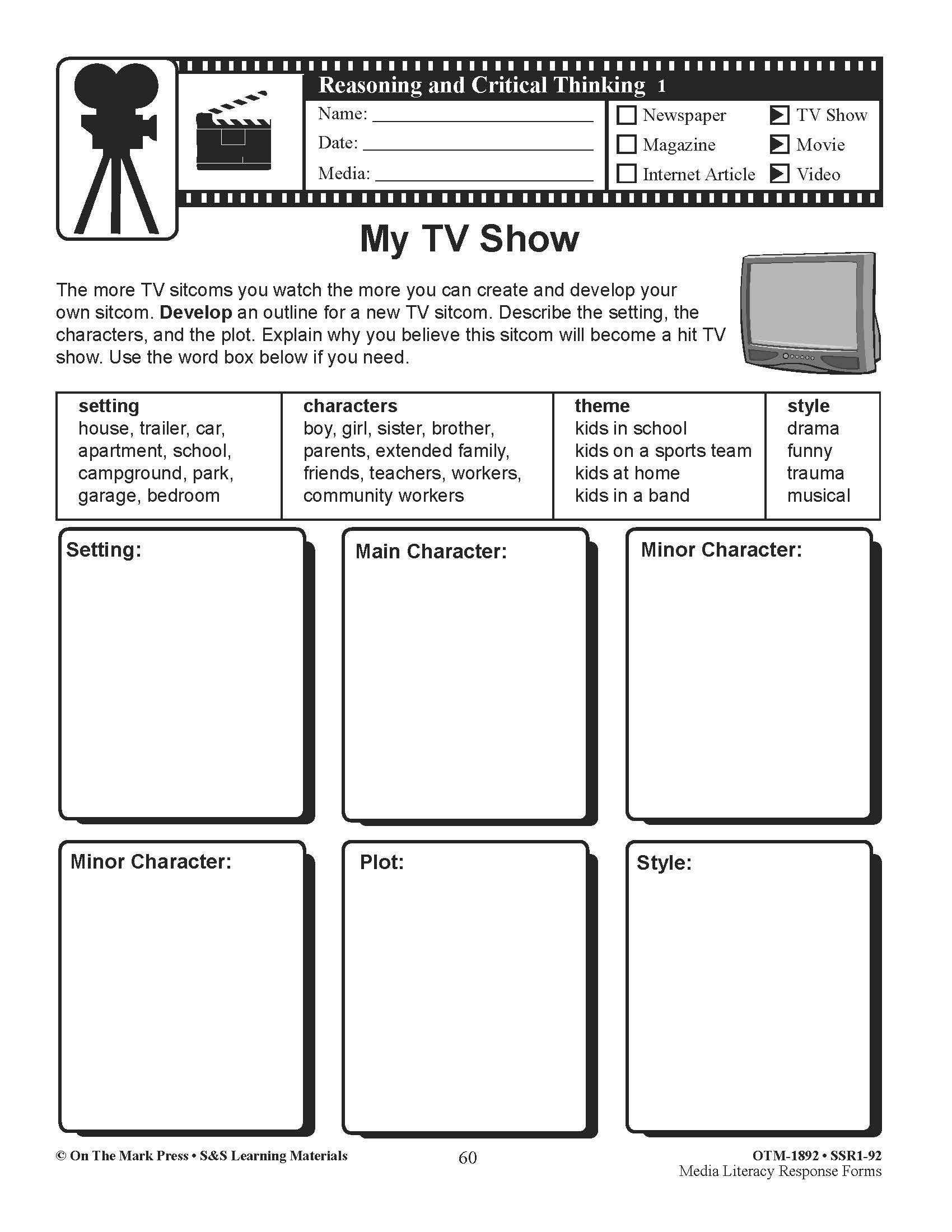 Reading/Literature Response 3 Book Savings Bundle! Grades 4-6