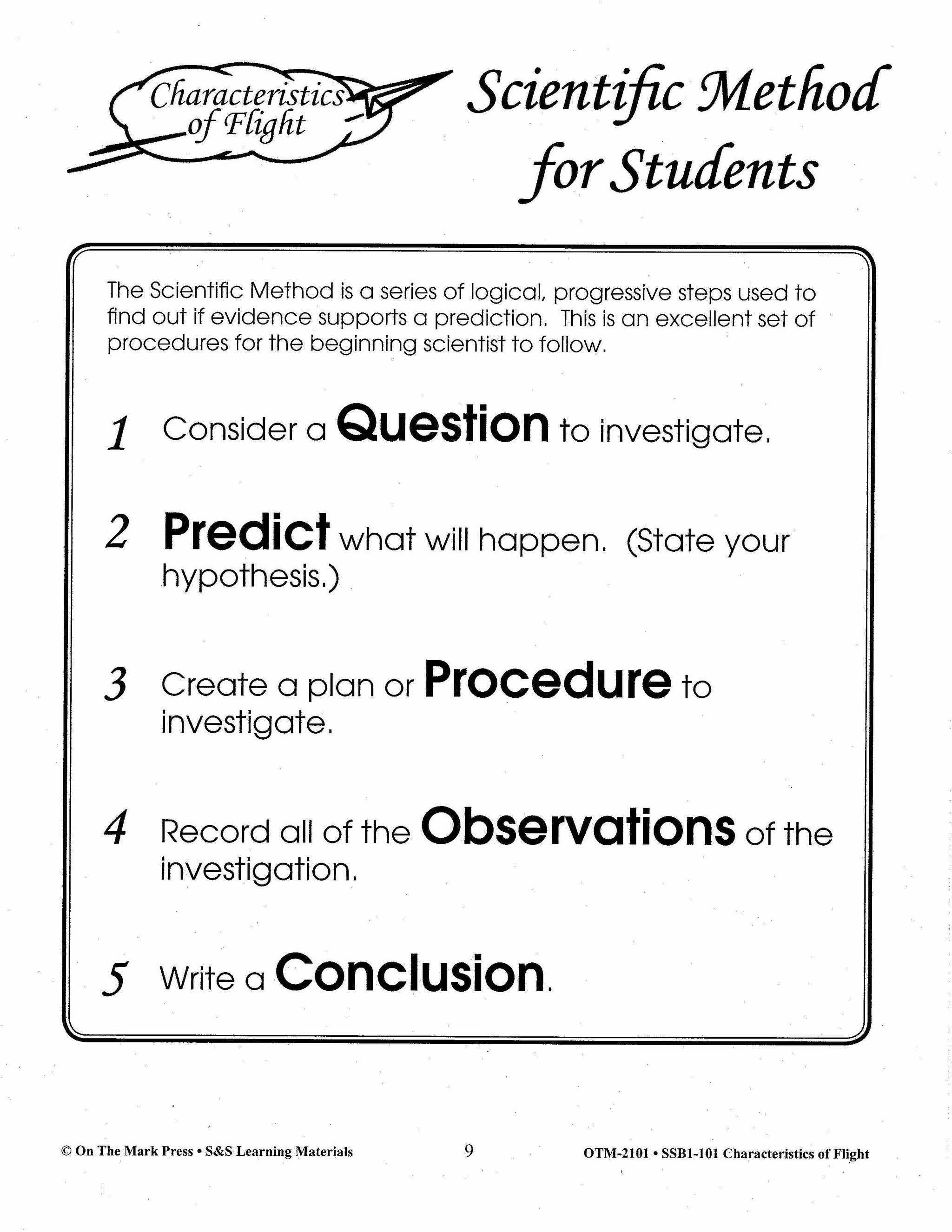 Characteristics of Flight Grades 4-6