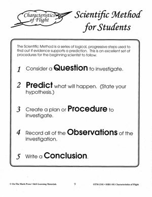 Characteristics of Flight Grades 4-6
