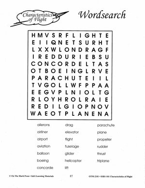 Characteristics of Flight Grades 4-6