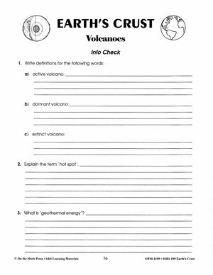 Earth's Crust Grades 6-8