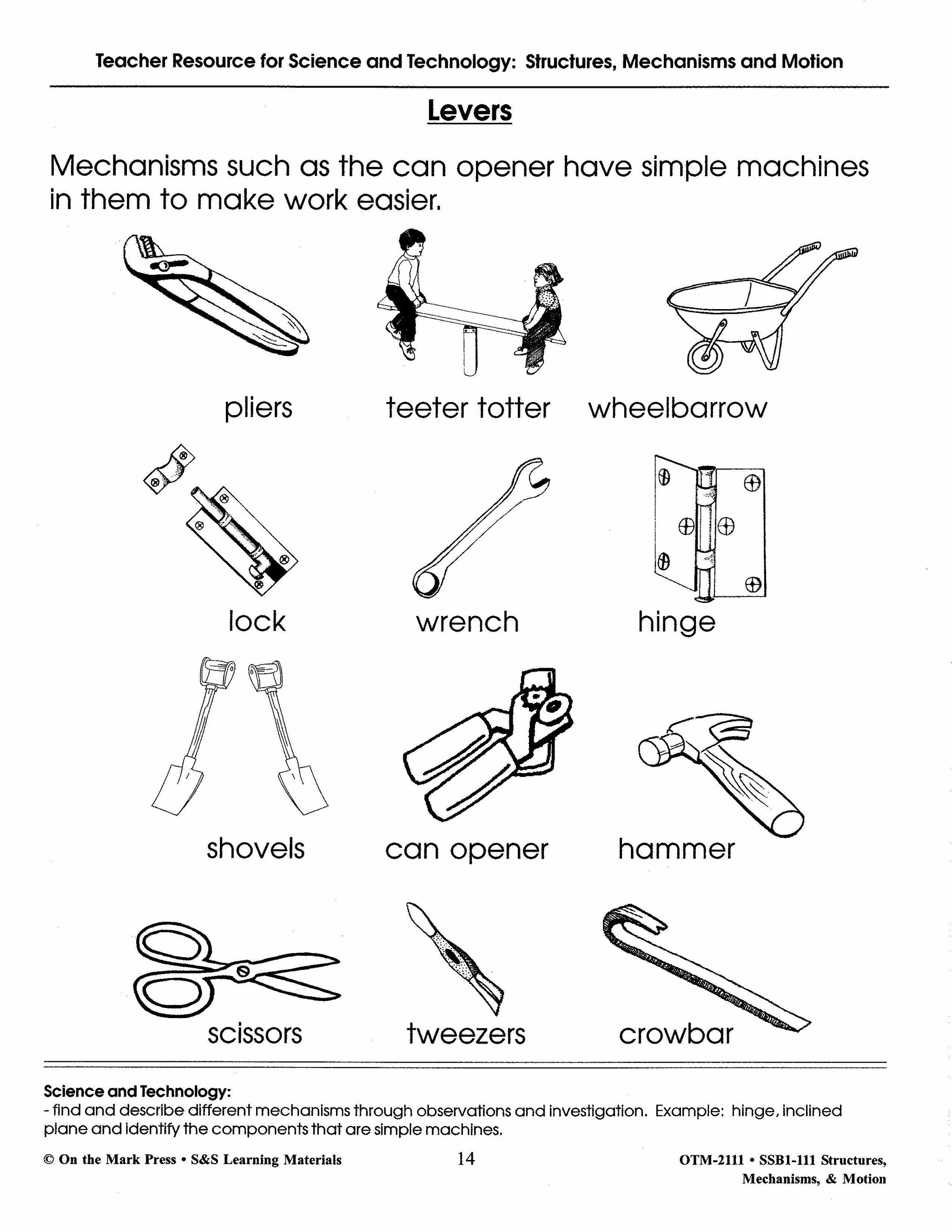 Structures, Mechanisms & Motion Grade 2