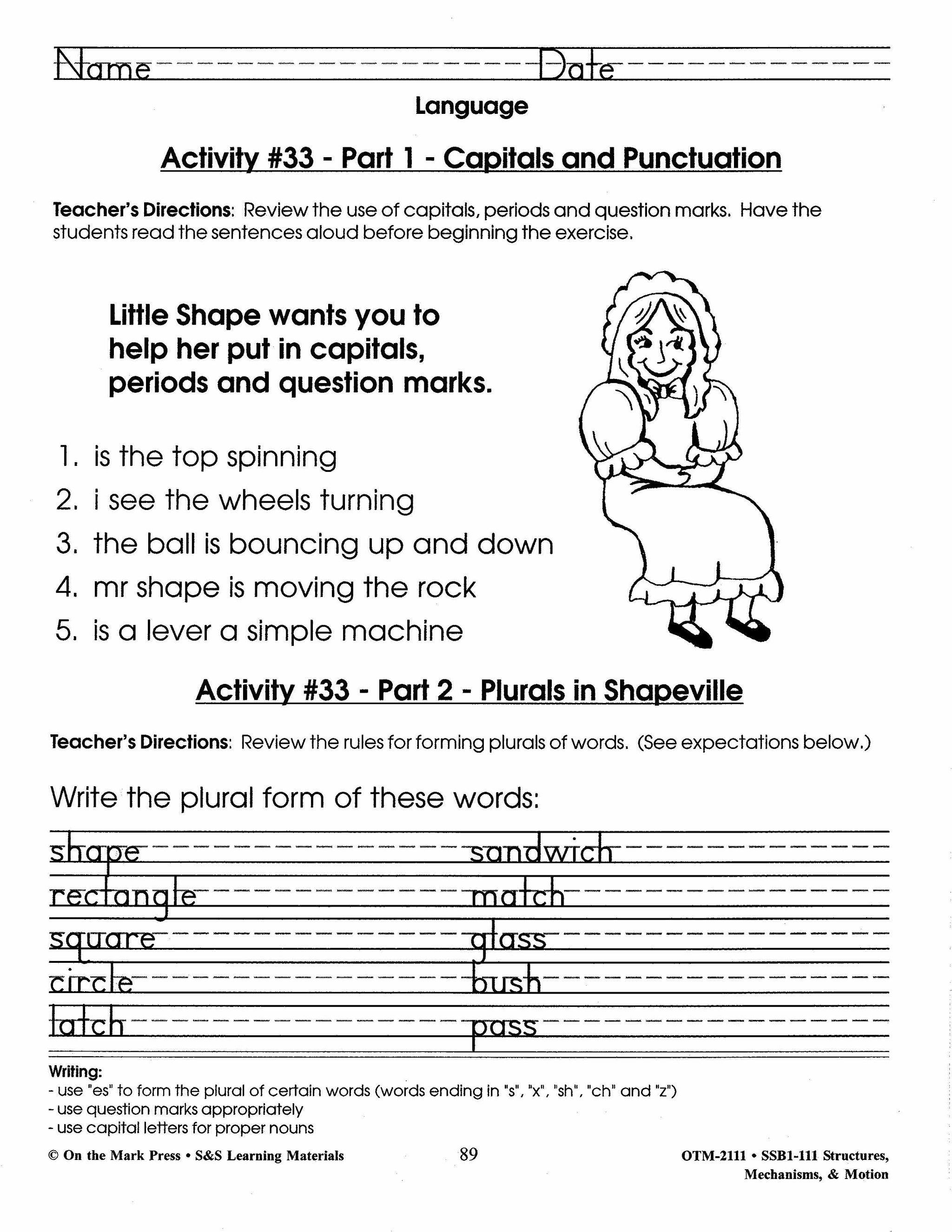 Structures, Mechanisms & Motion Grade 2