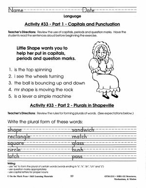 Structures, Mechanisms & Motion Grade 2